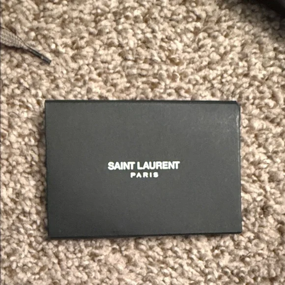 Saint Laurent White Sneakers with Camo Laces - Picture 14 of 15